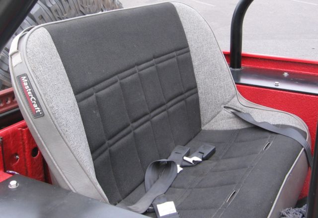 1942 Red Willys jeep