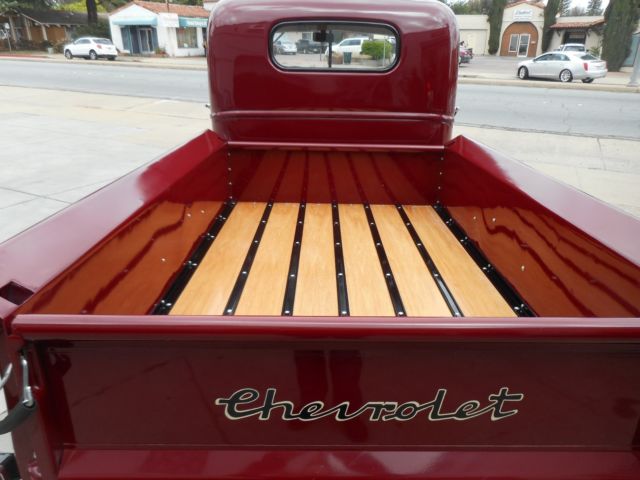 1942 Burgundy/Tan Chevrolet Other Pickups base cab