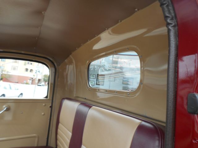 1942 Burgundy/Tan Chevrolet Other Pickups base cab