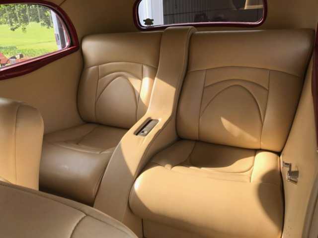 1934 Burgundy Ford Tudor