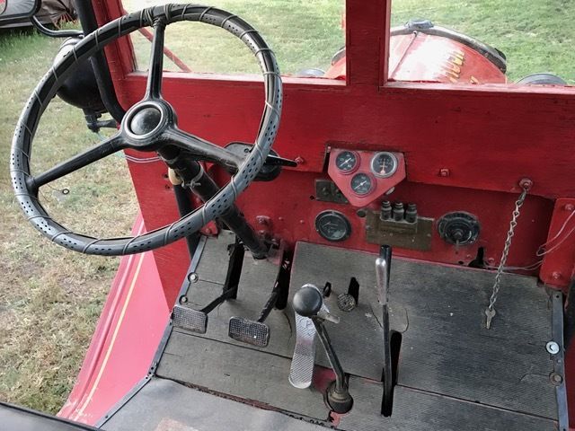 1943 Red GMC G80 tour bus / taxi / fire truck