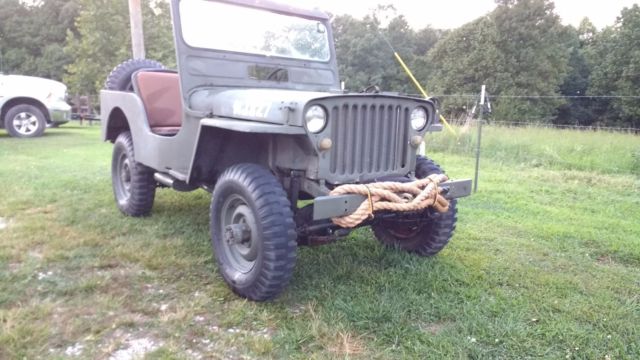 1943 Green Willys MB Jeep