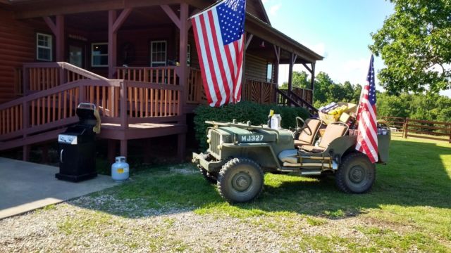 1943 Green Willys MB Jeep