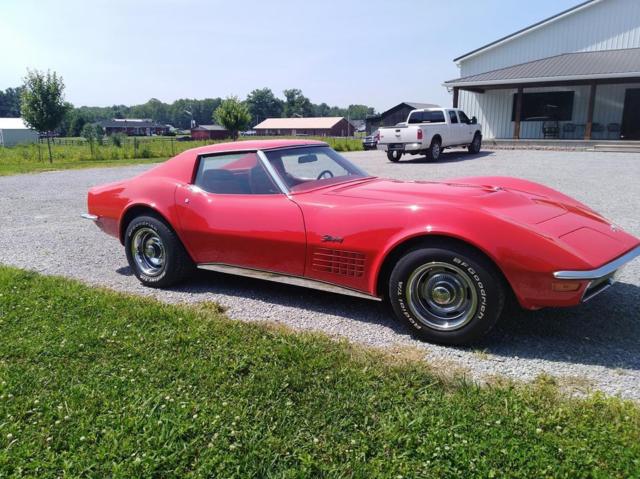 1970 Red Chevrolet Corvette Coupe
