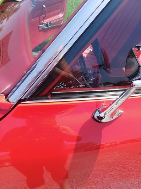 1970 Red Chevrolet Corvette Coupe