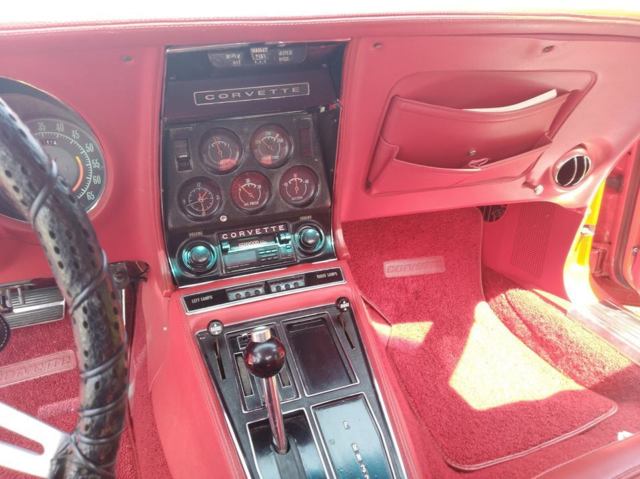1970 Red Chevrolet Corvette Coupe