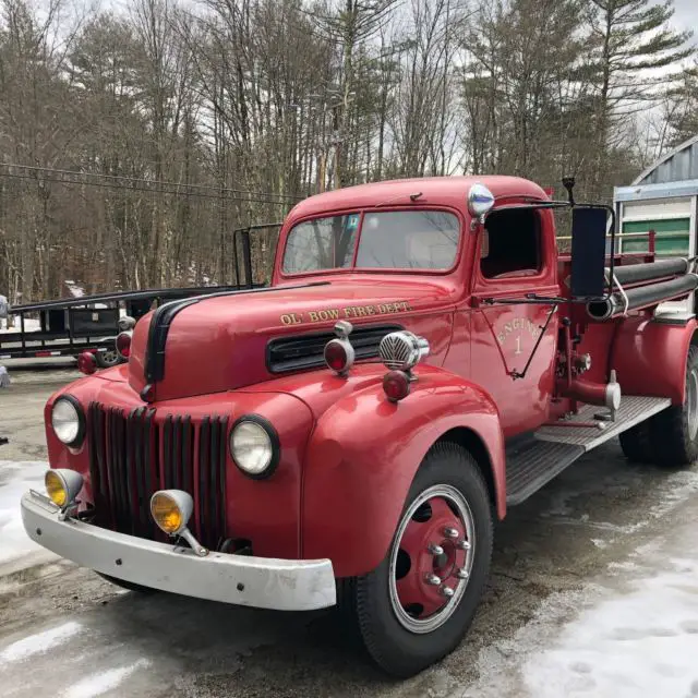 1944 Ford WWII Cayasler Fire Truck Rare Antique Collector Rat Rod for ...