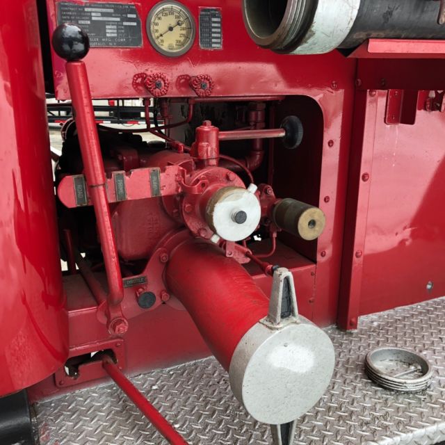 1944 Red Ford Cayasler Fire Truck Cab & Chassis