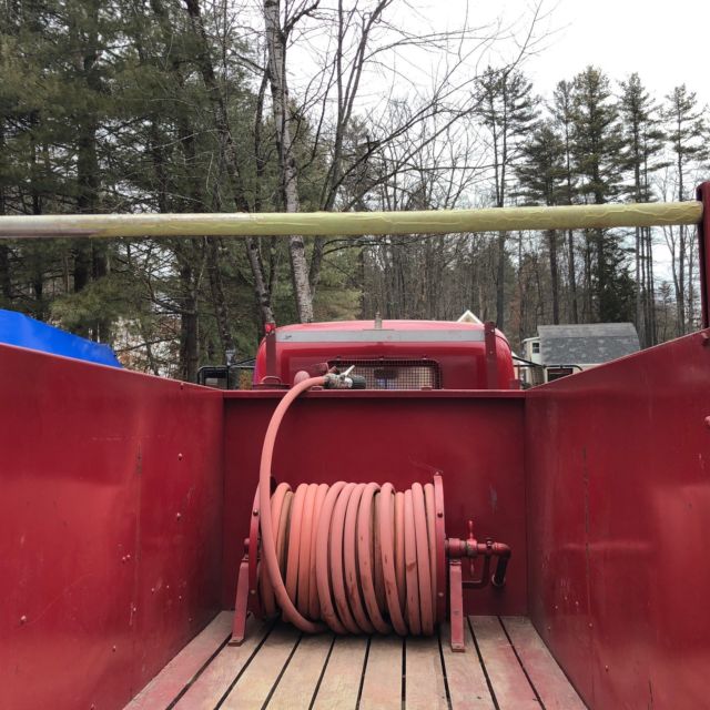 1944 Red Ford Cayasler Fire Truck Cab & Chassis