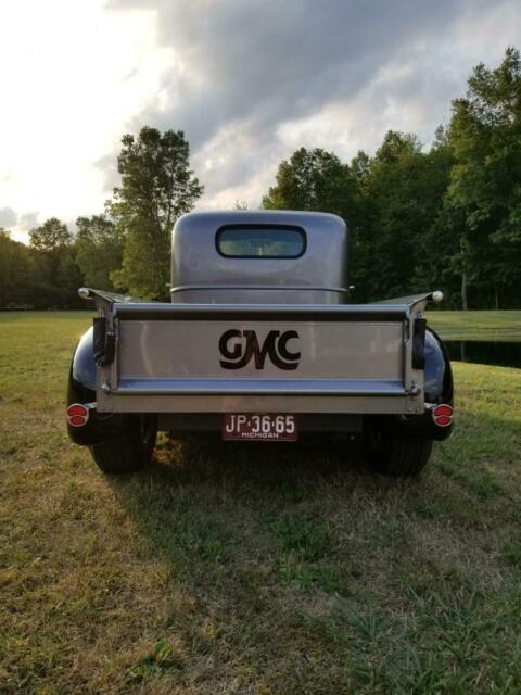1944 Silver and Black GMC Pick up Standard Cab Pickup