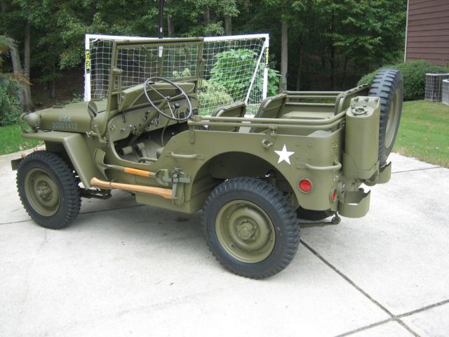 1944 Green Willys MB SUV