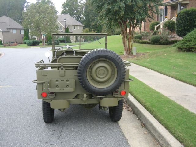 1944 Green Willys MB SUV