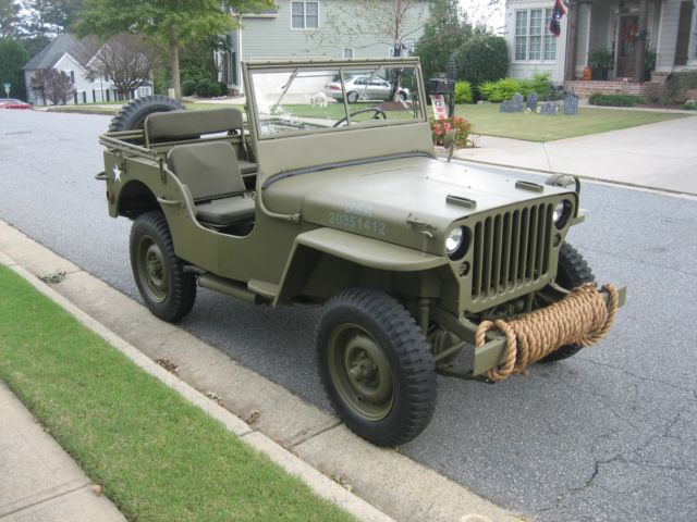 1944 Green Willys MB SUV
