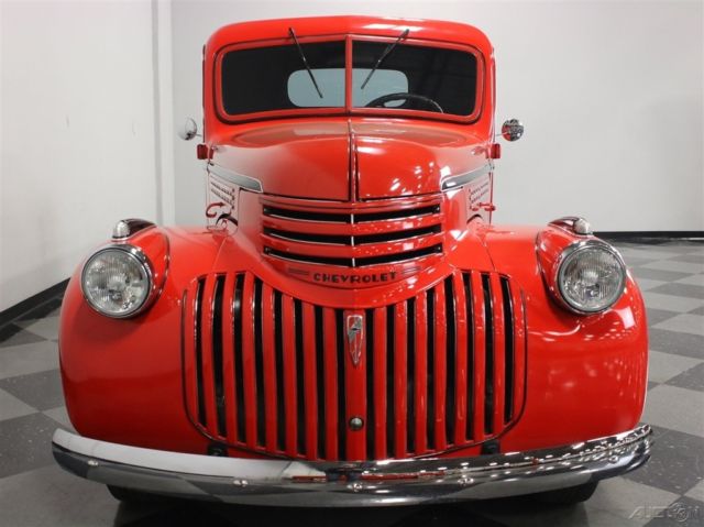 1946 Red Chevrolet 3100
