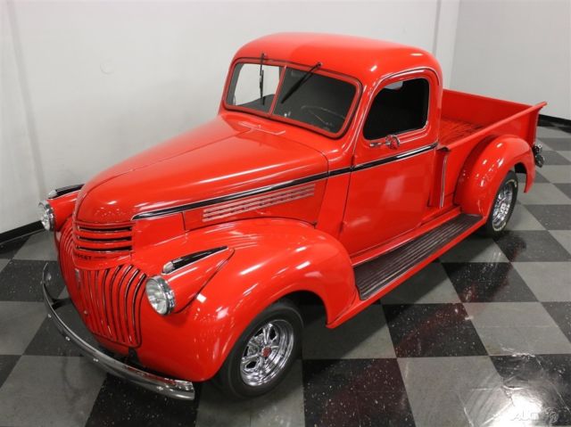1946 Red Chevrolet 3100
