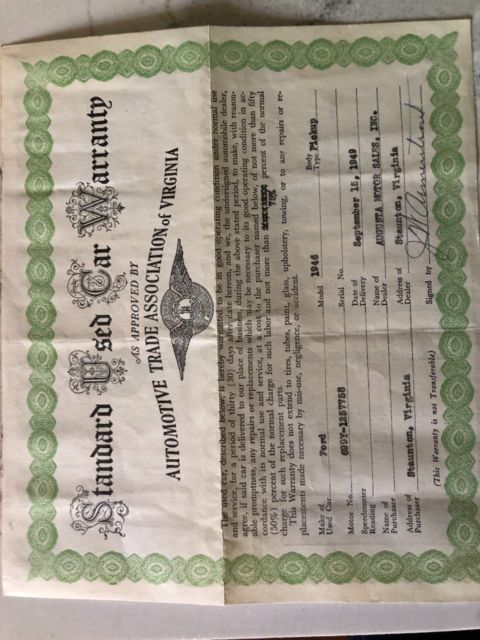 1947 Ford Other Pickups