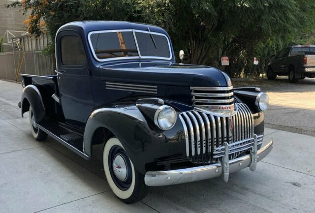 1946 Blue Chevrolet 3100 Pickup (Truck)