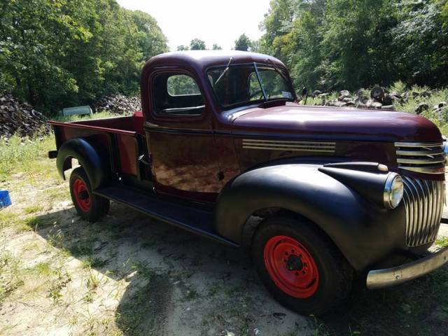 1946 Burgundy/Black Chevrolet Other Pickups Pickup Truck
