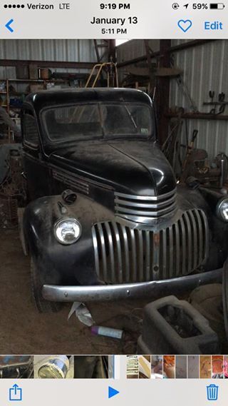 1946 Black Chevrolet Other Pickups truck