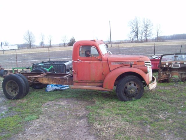 1946 Red Chevrolet Other Pickups Cab & Chassis