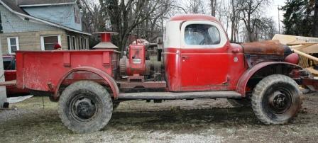 1946 Green Dodge Power Wagon Cab & Chassis