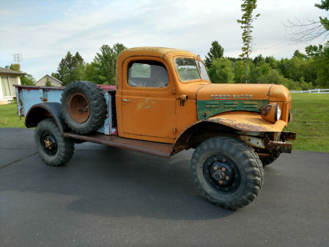 1946 Orange Dodge Power Wagon
