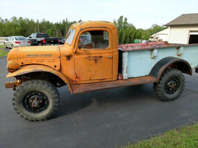 1946 Orange Dodge Power Wagon