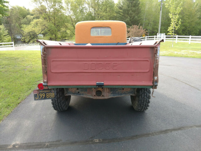 1946 Orange Dodge Power Wagon