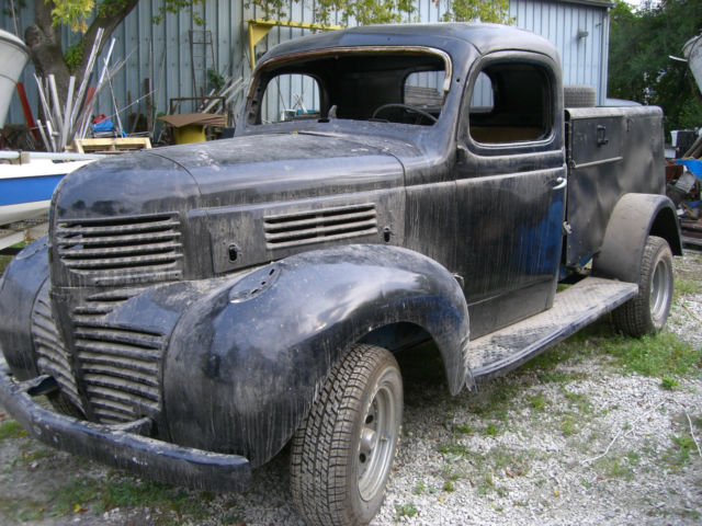 1946 Black Dodge Other Pickups Telephone Lineman Utility Box