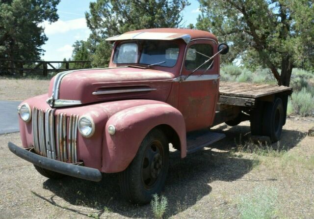 1946 Red Ford Other Pickups