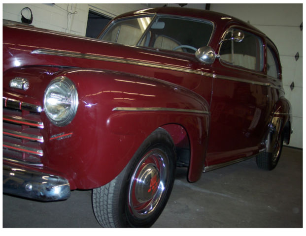 1946 Burgundy Ford Other Sedan