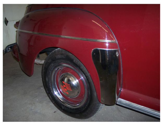 1946 Burgundy Ford Other Sedan