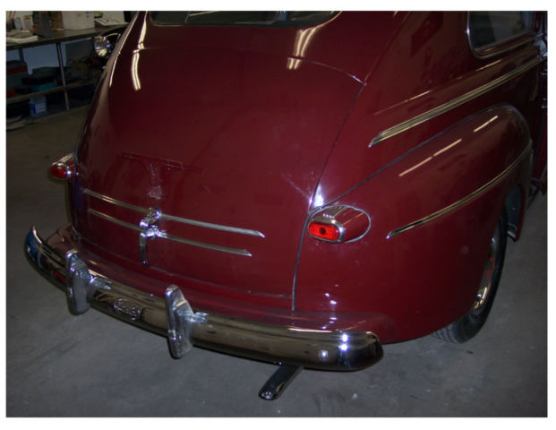 1946 Burgundy Ford Other Sedan