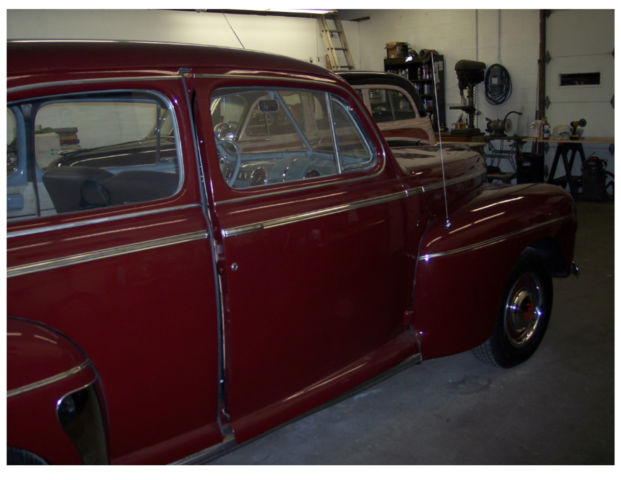 1946 Burgundy Ford Other Sedan
