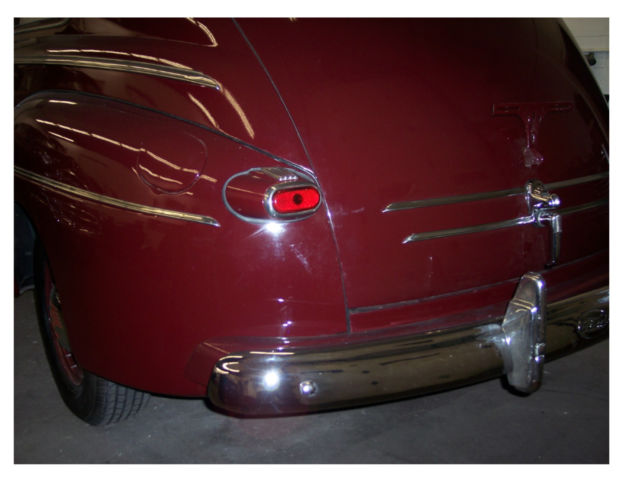 1946 Burgundy Ford Other Sedan