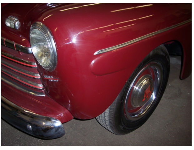 1946 Burgundy Ford Other Sedan