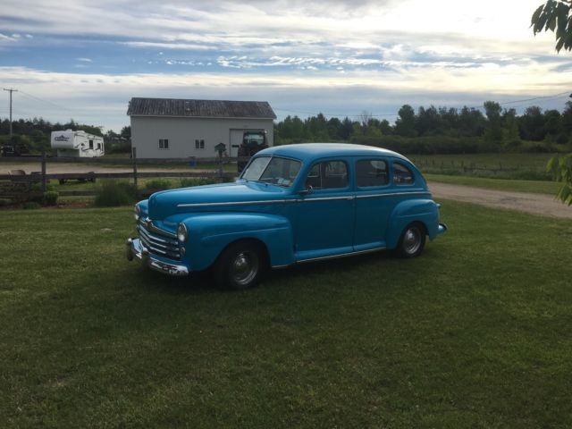 1946 Blue Ford Other 4dr sedan