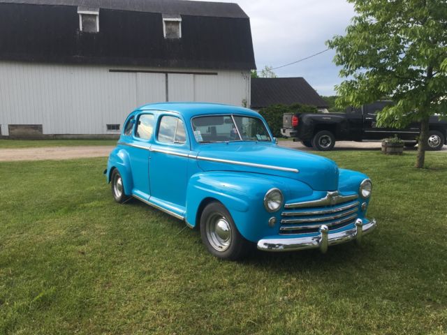 1946 Blue Ford Other 4dr sedan