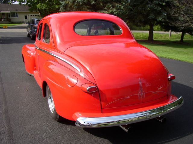 1946 Red Ford Standard Coupe