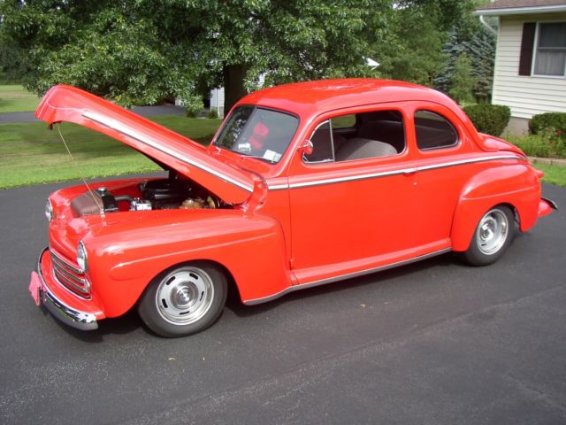 1946 Red Ford Standard Coupe