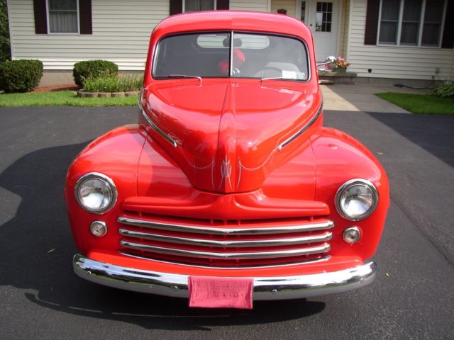 1946 Red Ford Standard Coupe