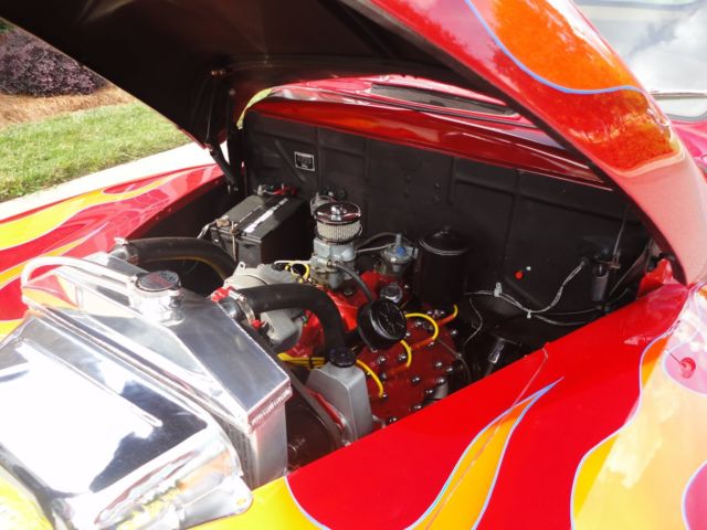 1946 Red W/yellow flames Ford Other Coupe