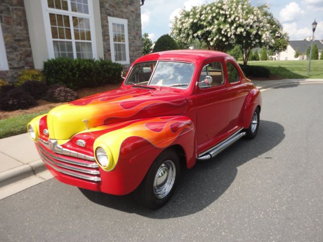 1946 Red w/yellow flames Ford Other Coupe