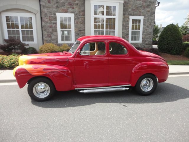 1946 Red w/yellow flames Ford Other Coupe