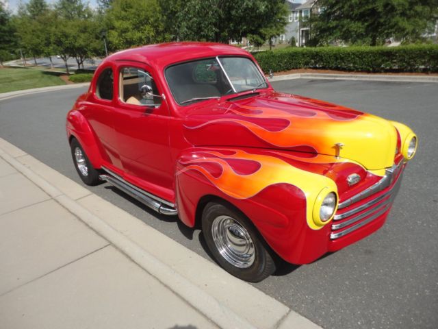 1946 Red w/yellow flames Ford Other Coupe