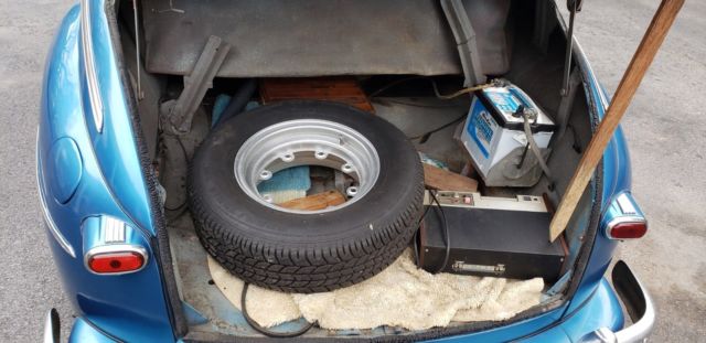 1946 Blue Ford convertible Convertible