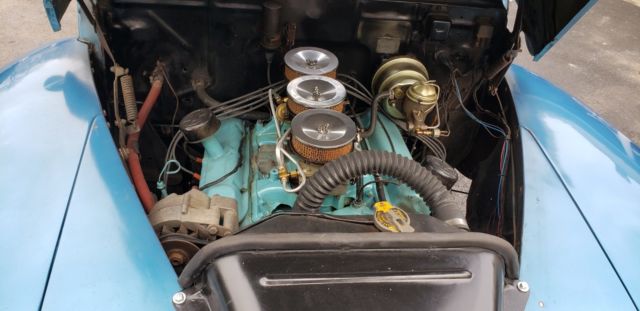 1946 Blue Ford convertible Convertible