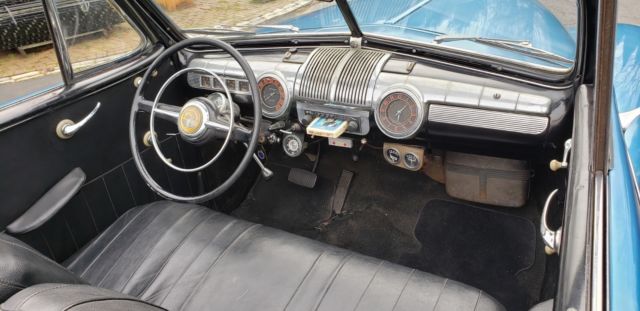 1946 Blue Ford convertible Convertible