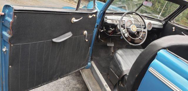 1946 Blue Ford convertible Convertible