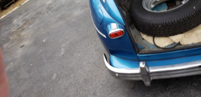 1946 Blue Ford convertible Convertible